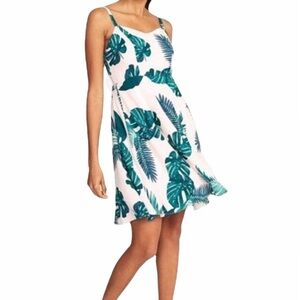 Old Navy beverly hills hotel bhh palm print dress XS gorg vineyards and events
